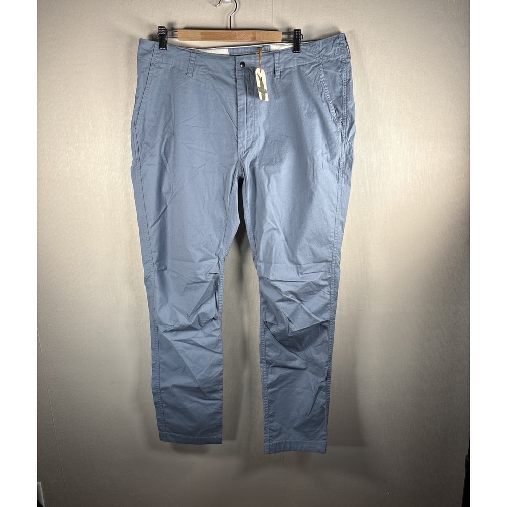 Relwen Flyweight Flex Pants Mens 36x31 Blue Chino Lightweight Huckberry